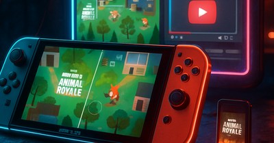 YouTube on Nintendo Switch 2: A Quirky Super Animal Royale Workaround