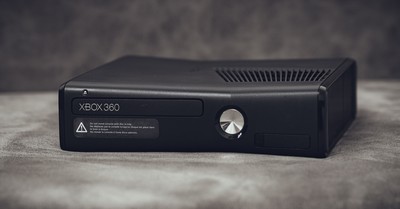 A nostalgic view of a classic Xbox 360 console, highlighting its vintage appeal.
