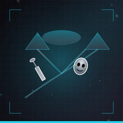 Abelina surreal platformer illustration showing garden tools and mask on a branching path representing the game's afterlife…