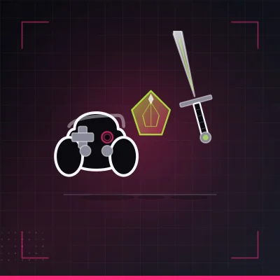 A game controller, crystal fragment, and sword representing Final Fantasy Resonance on Xbox platforms