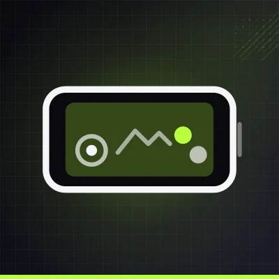 Illustration of a phone running a game, for GTA 6