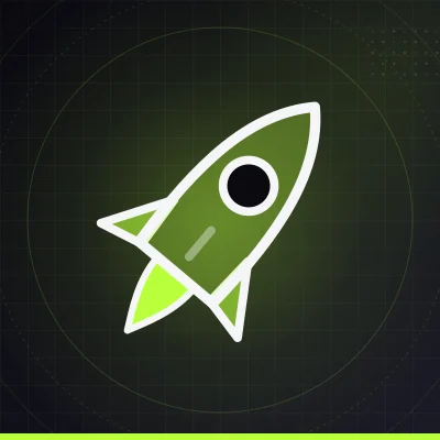 Illustration of a rocket, for Riftbound