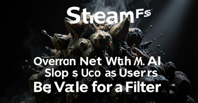 Steam Next Fest Overrun With AI Slop as Users Beg Valve for a Filter