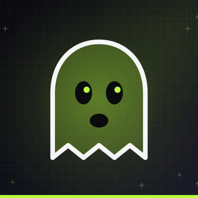 Illustration of a ghost, for The Simpsons